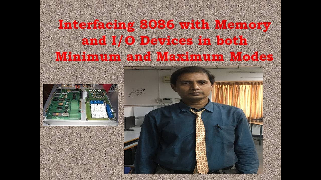 Interfacing 8086 with Memory and I O Devices - YouTube