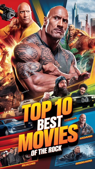 TOP 10 BEST MOVIES OF THE ROCK(DWAYNE JOHNSON) #shorts