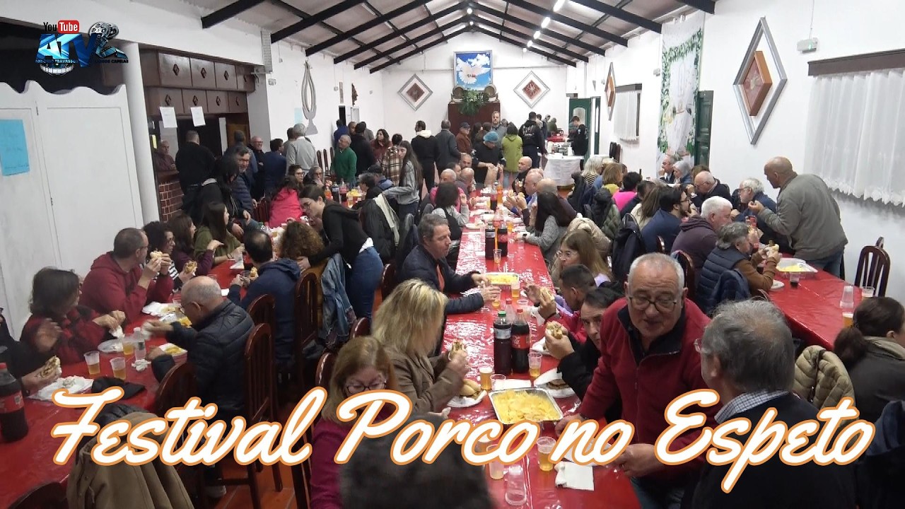 Festival de Porco Espeto Organização Amigos da Rua de São Francisco Cidade Ribeira Grande 28 02 2026