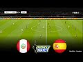PERU vs SPAIN Live | Pre-World Cup 2026 Friendlies | 08 June 2026 | Simulation PES 2021 Gameplay