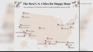 Phoenix ranked first in the nation for best happy hours, according to new survey