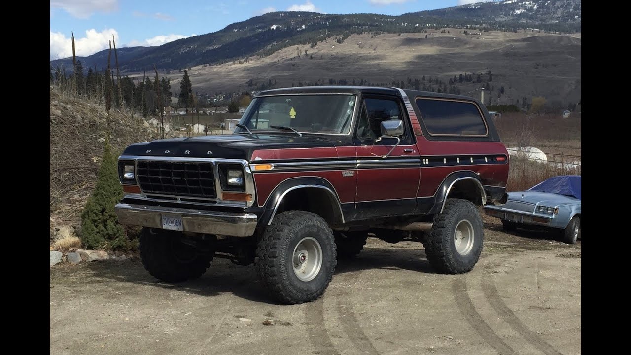 Removing A C6 Transmission 1979 Bronco 4X4