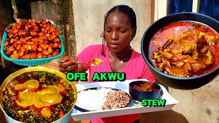 How To  Cook Rich Ofe Akwu /Banga Stew Recipe 