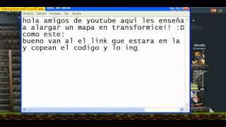 como alargar mapas en transformice