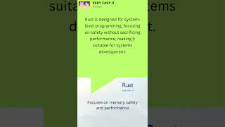 Rust interesting facts | Very Easy IT |  #easy #facts #programming #rust  #interestingfacts