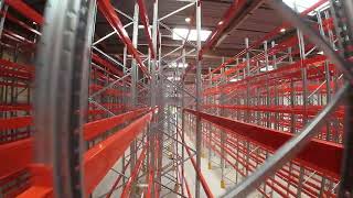 🚁 Drone View of our Pallet Racking in assembly process in France by AR Racking - Storage Solutions 376 views 7 months ago 46 seconds