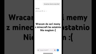 Znowu mam bana! #minecraft #mcmycraft #minecraftbuilding #gaming #minecraftcreative #memes