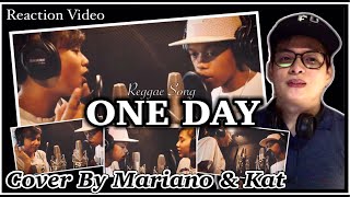 ONE DAY - COVER BY MARIANO \& KAT | REACTION VIDEO | @SY TALENT | @Ka Job Low