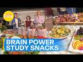 Simple study snacks to help boost your brain power | Today Show Australia