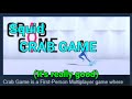 S̶q̶u̶i̶d̶  Crab Game