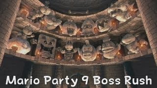 Mario Party 9 - Boss Rush Mode (all boss battles)