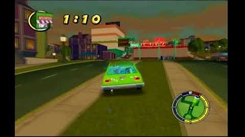 The Simpsons Hit & Run: Level 3 Mission 1 - Nerd Race Queen