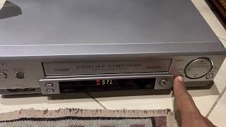 AIWA HV-FX7850 6-Head PAL/SECAM/MESECAM Hi-Fi Stereo VCR test video for ebay.