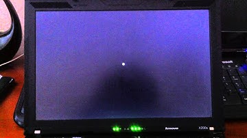 Linux Debian, Lenovo x200s, HDD