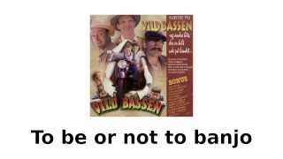 Video thumbnail of "To be or not to banjo / Band-Yo / Vildbassen"