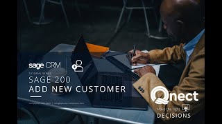 Qnect 200 : Add a new customer to Sage 200