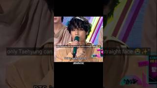 only V can do funny things with a straight face 🙌🔥