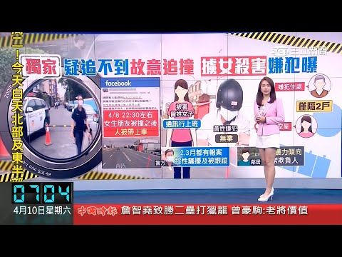 三立新聞主播張珈瑄 早安新鮮聞播報片段(2021/4/10)