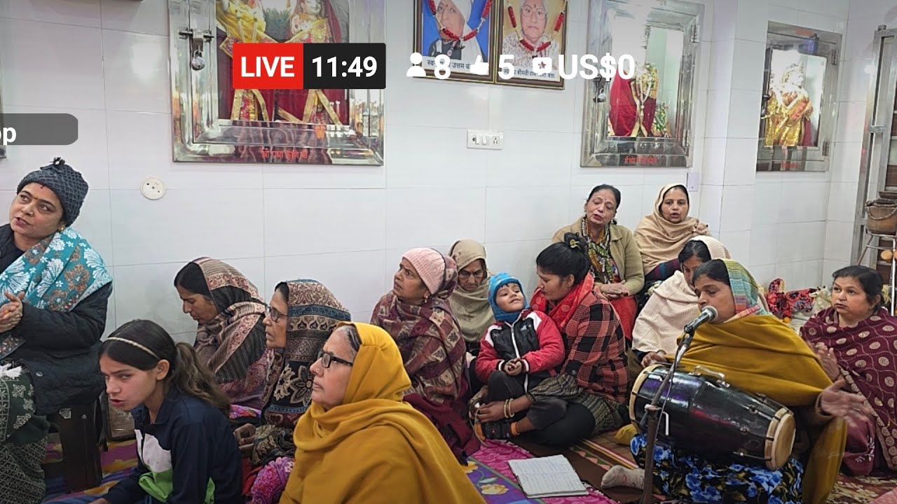 सत्संग मंदिर माता राम प्यारी बत्रा करनाल 4.1.2026