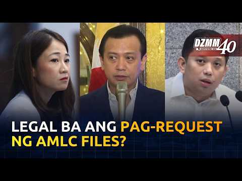 Pag-request ng third party ng AMLC files, kinuwestyon ng defense | DZMM (06 October 2026)