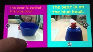 Preposition activity with Book Creator app screenshot 5