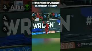 Ranking Best Catches In Cricket History 👽 @ABCricinfo