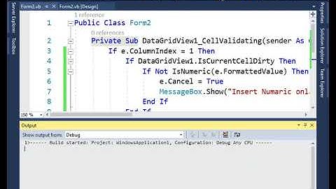 VB.Net  : How to Make a specific column only accept numeric value in datagridview