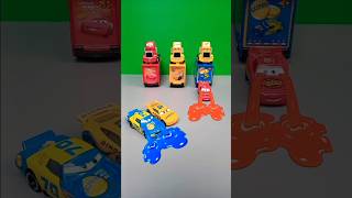 Lightning McQueen, Matching Cars Whit Truck, Disney Pixar Cars Toys #toys #cars #mcqueen #disneycars