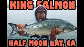 Catching King Salmon | Half Moon Bay, CA