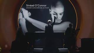 Annie Lennox Remembers Sinéad O'Connor with calls for a Ceasefire