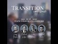 Transition Conference | May 25 | Bishop Larry Booker | The Lamb and His Responsibility