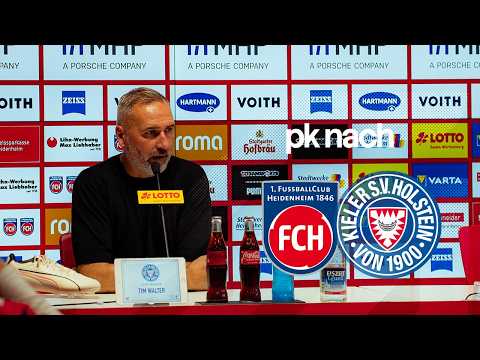 “Die Jungs haben sich reingeworfen” 🎙️ | Pressekonferenz nach dem Spiel gegen den 1. FC Heidenheim