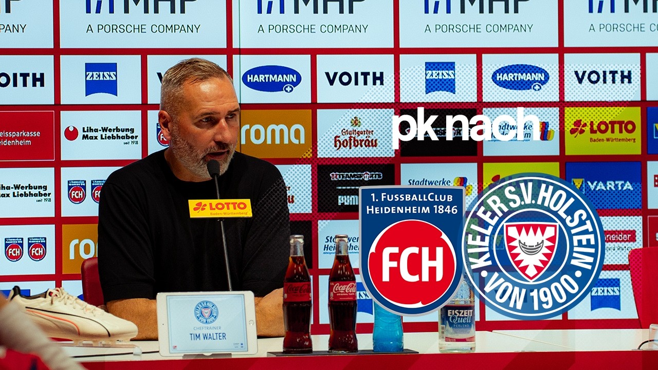 “Die Jungs haben sich reingeworfen” 🎙️ | Pressekonferenz nach dem Spiel gegen den 1. FC Heidenheim