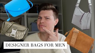 DESIGNER BAGS FOR MEN IN 2024  **LOEWE  DIOR  FERRAGAMO**