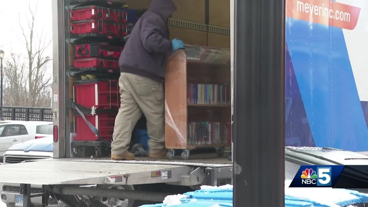 Middlebury’s Ilsley Public Library moves in preparation for renovations