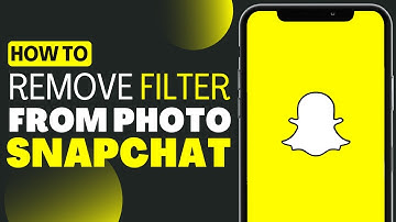 How To Remove Snapchat Filter From Photo - Full Guide 2023