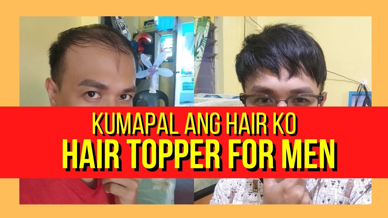 HAIR TOPPER WITH CLIPS FOR MEN | Wig for Men | Hair Toupee | REVIEW