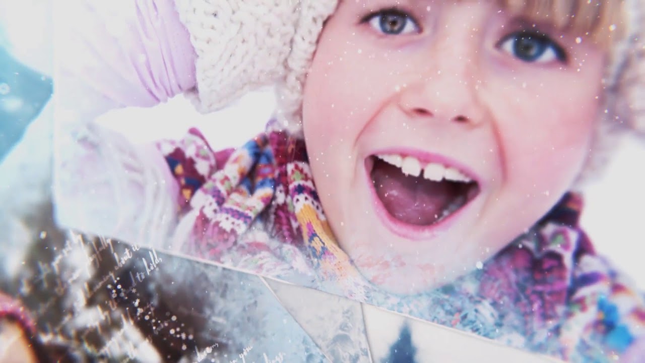 After Effects project Winter Slideshow