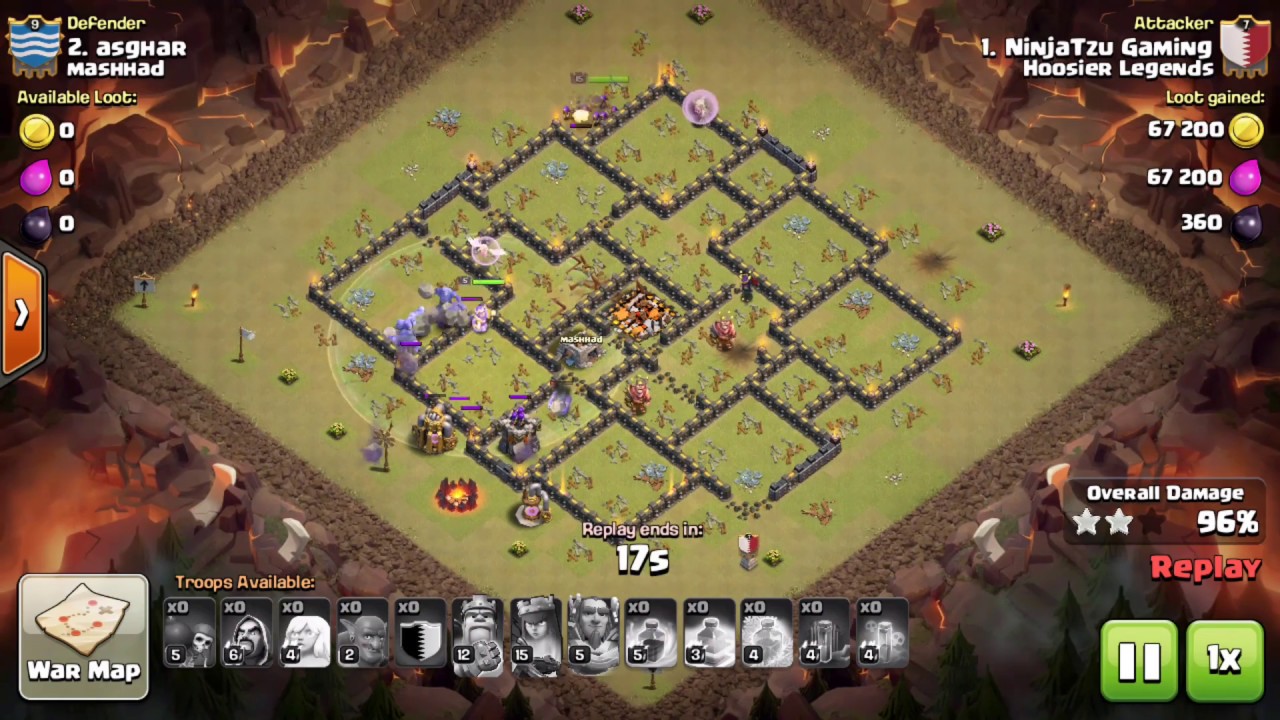 Level 2 Bowlers 3 Star Attack!! (Noob Style 😂)