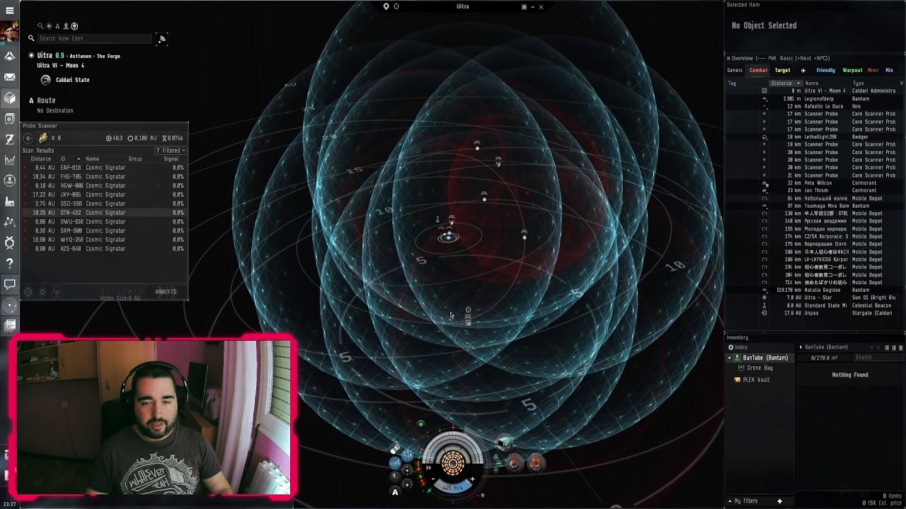EVE Online Data Site Scanning (3 of 5) · Exploration Career YouTube