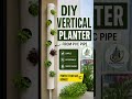 Simple PVC Pipe to DIY Vertical Planter