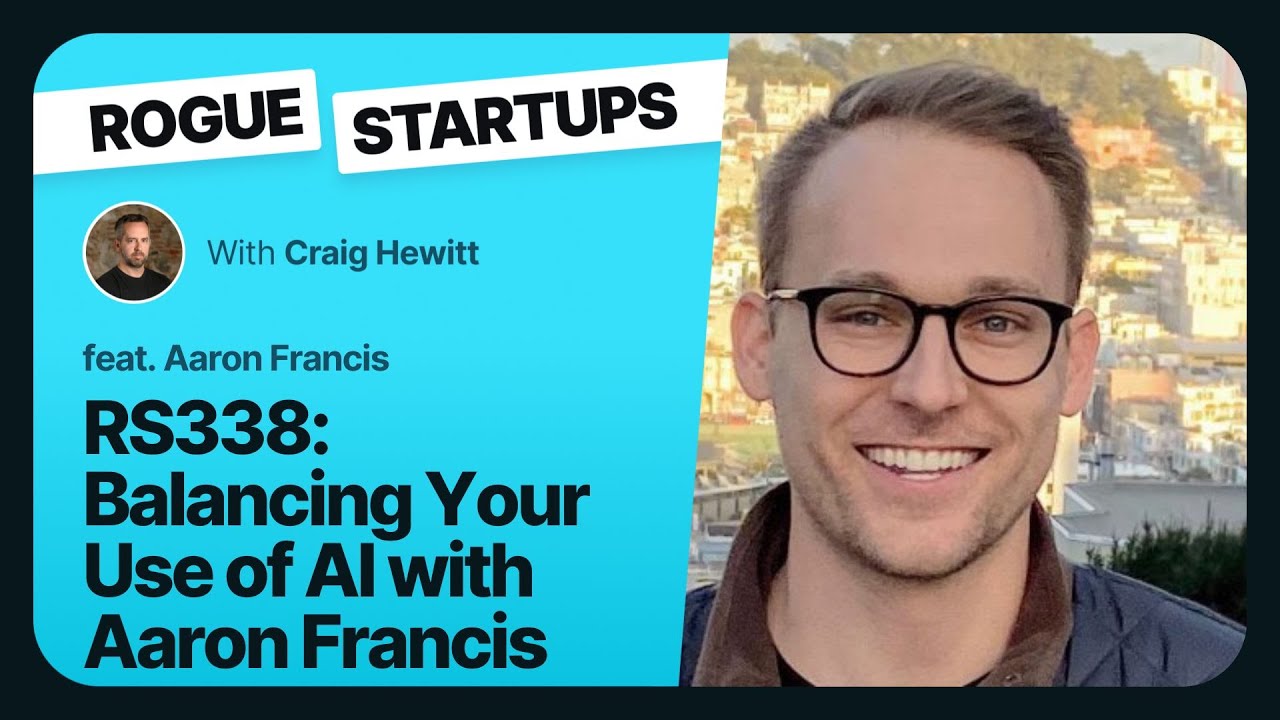 RS338: Balancing Your Use of AI with Aaron Francis - YouTube