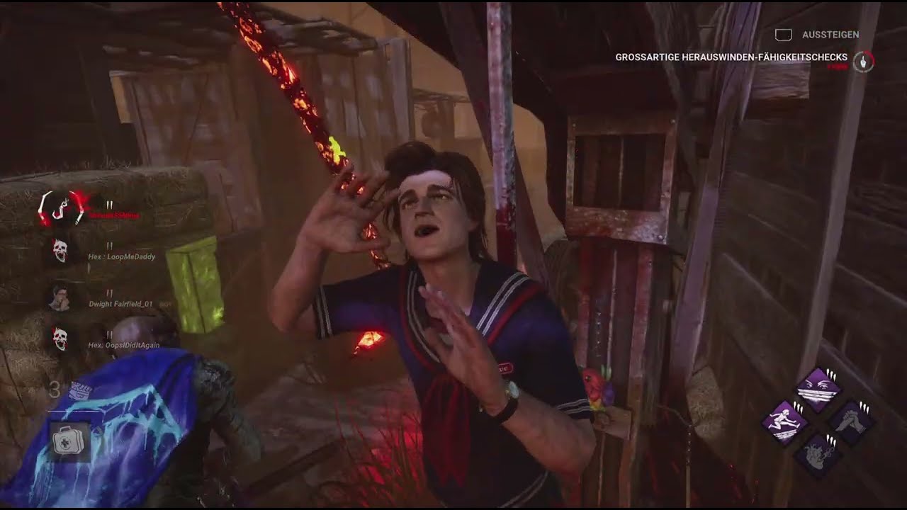 Dead By Daylight Steves New Voice Scream & On Hook Voice Lines