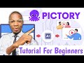 Pictory Tutorial : How To Use Pictory || Complete Beginners Guide || Pictory Demo