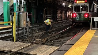 Green Line service suspended during morning commute