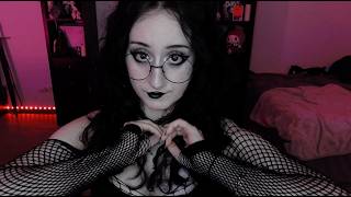 ASMR ✞ Your goth girlfriend wants to relax with you