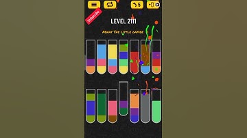 Water sort puzzle level 2111