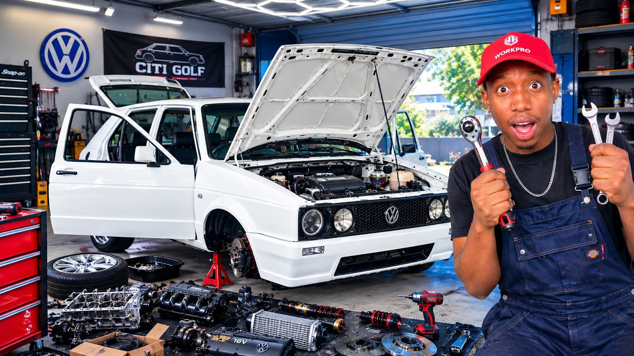 TIME TO BUILD THE HOTTEST VW MK1 CITI GOLF!!
