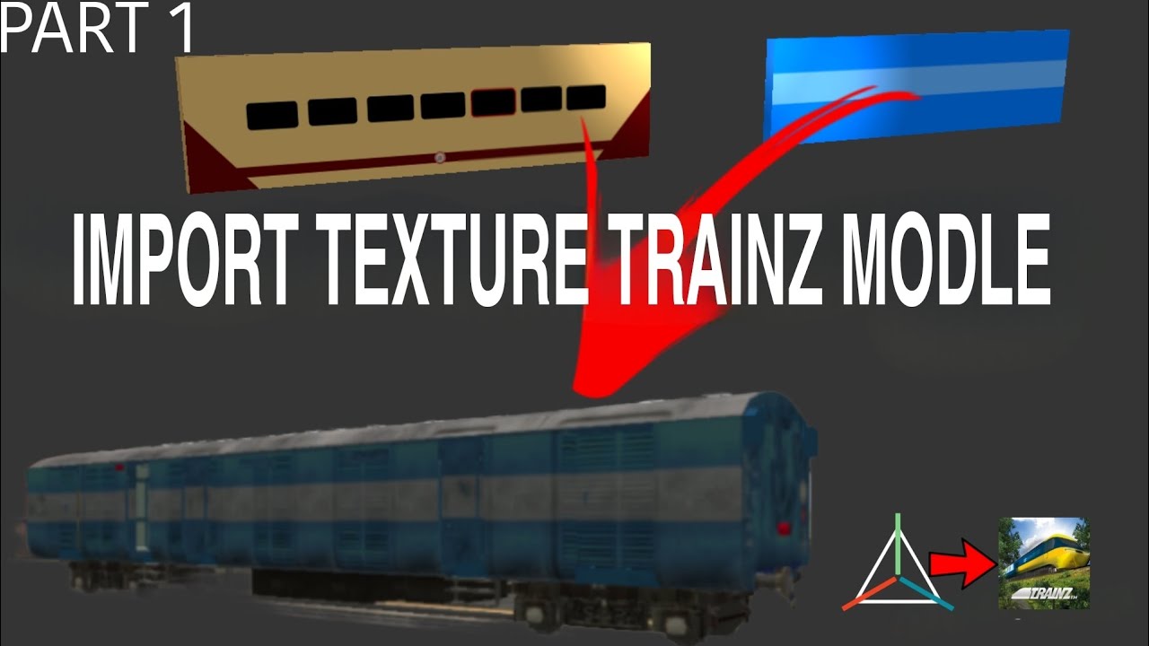 IMPORT TEXTURE FOR TRAINZ MODLE PRISMA 3D PART 1 (HINDI)