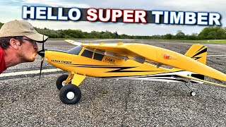 Goodbye old Timbers, Hello Super Timbers!  Eflite Super Timber 1.7m RC Airplane